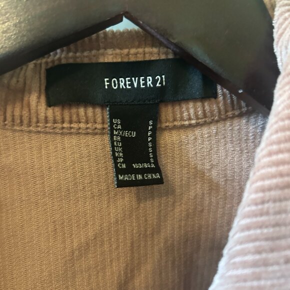 Forever 21 Cropped Suede Jacket - Picture 2 of 3